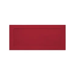 Lux Full Face Envelopes Ruby Red 4.125 x 9.5 inch 250/Pack