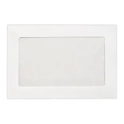 LUX Full Face Window Envelopes, 6" x 9", Bright White, 500/Pack (FFW-69-500)