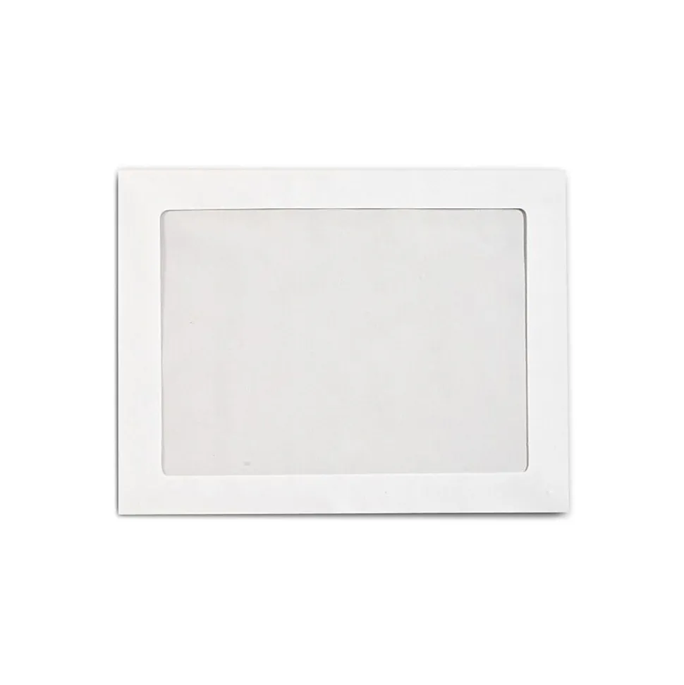 LUX Full Face Window Envelopes, 10" x 13", Bright White, 500/Box (FFW-1013-500)
