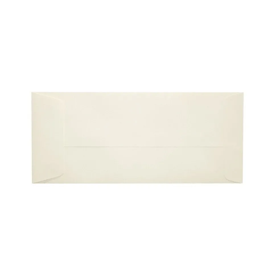 LUX 80lb 4 1/8"x9 1/2" Open End #10 Envelopes W/Peel&Press, Natural, 250/BX