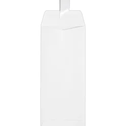 LUX 80lbs. 4 1/8" x 9 1/2" #10 Open End Envelopes, Bright White, 250/BX (7535-250)