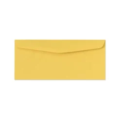 LUX 60lbs. 3 7/8" x 8 7/8" #9 Regular Envelopes, goldenrod yellow, 500/BX