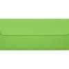 LUX 80lbs. 4 1/8" x 9 1/2" #10 Square Flap Envelopes, Limelight Green, 250/BX