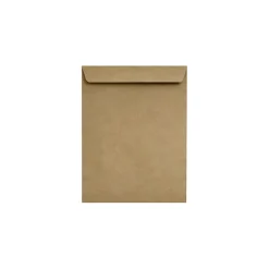 LUX 70lbs. 10" x 13" Open End Envelopes, Grocery Bag Brown, 500/BX (4897-GB-500)