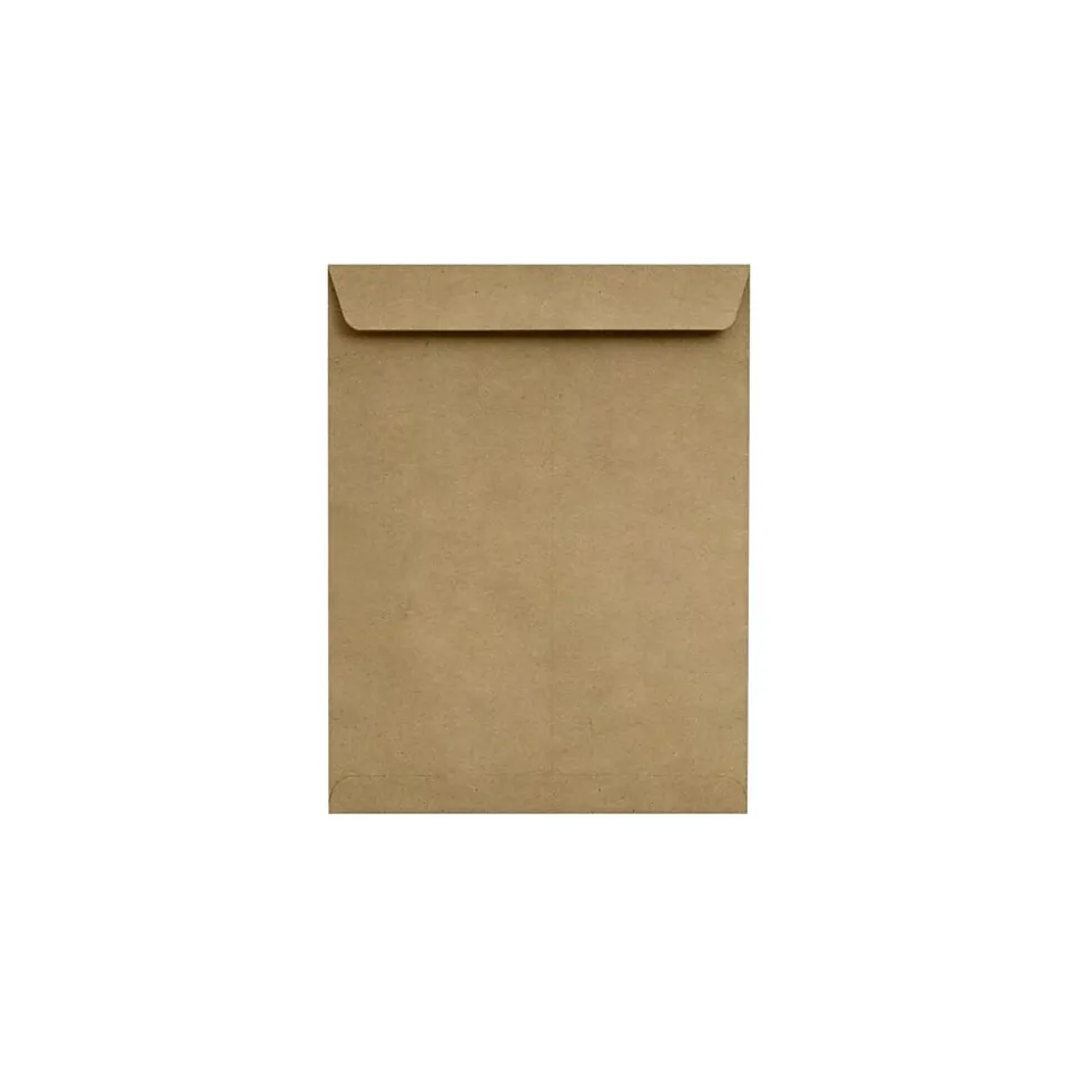 LUX 70lbs. 10" x 13" Open End Envelopes, Grocery Bag Brown, 500/BX (4897-GB-500)