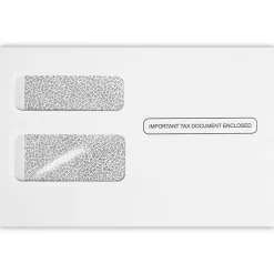 LUX Moistenable Glue Security Tinted Envelope, 5 3/4" x 8 7/8", White, 250/Pack (7486-W2-250)