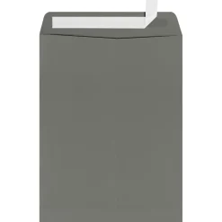LUX Open End Envelopes 9" x 12", Smoke (LUX-1590-22-1M)