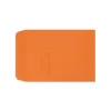 LUX Open End Window Envelopes 9" x 12"; Mandarin Orange