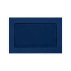 Lux Window Envelopes, Navy 6 x 9 inch 50/Pack