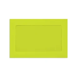 Lux Window Envelopes, Wasabi 6 x 9 inch 50/Pack