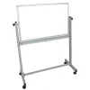 Luxor® Double Sided Magnetic Whiteboard; Aluminum Frame, 36" x 24" (MB3624WW)