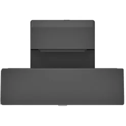 Luxor KwikBoost EdgePower A/C & USB Clamp-On Universal Desktop Charging Station, Black (KBEP-CGR)