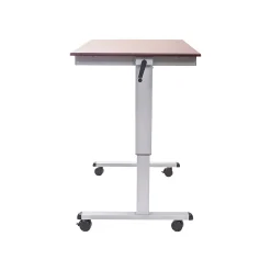 Luxor 48"W Adjustable Desk, Laminate Wood (STANDUP-CF48-DW)