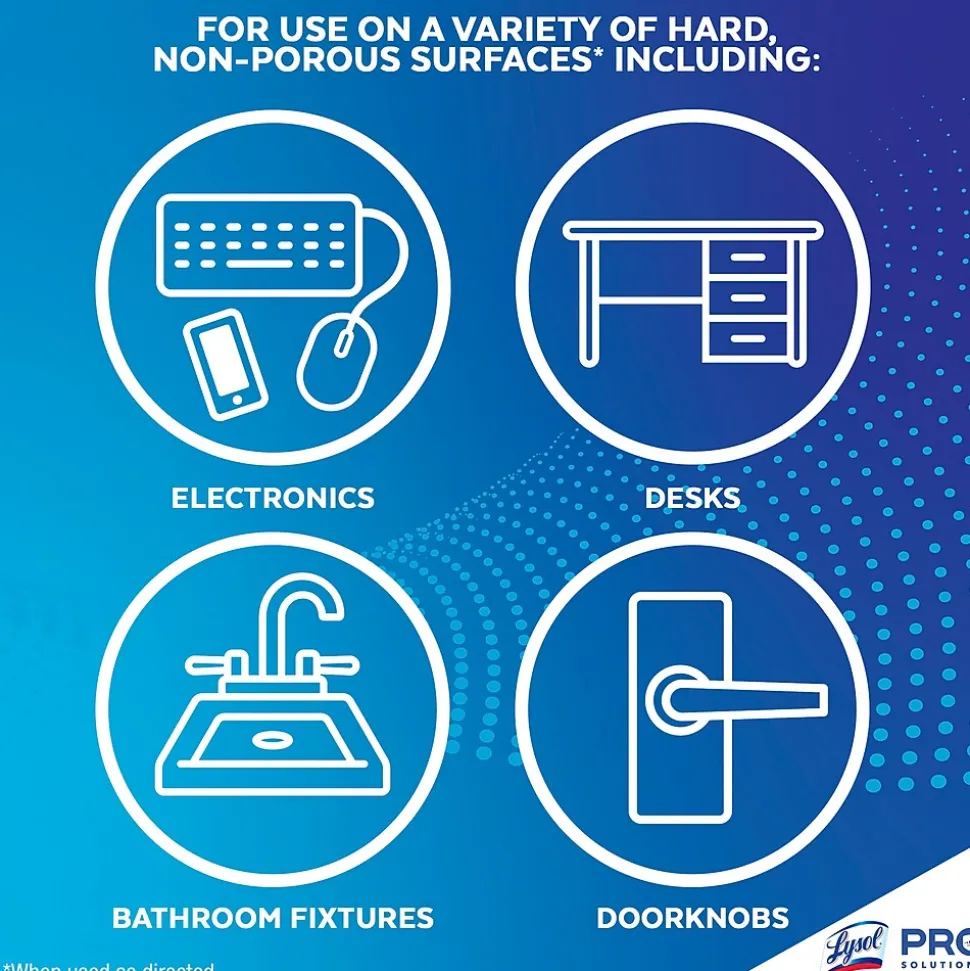 Lysol Disinfecting Wipes, Crisp Linen, 80 Wipes/Pack (1920089346)