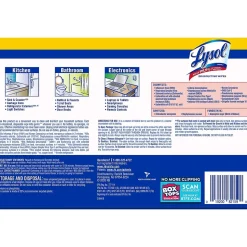 Lysol Disinfecting Wipes, Lemon and Lime Blossom, 35 Wipes/Canister, 3 Canisters/Pack (1920082159)