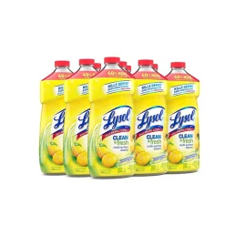 Lysol Power & Fresh Multi-Surface Cleaner, Sparkling Lemon & Sunflower, 40 oz., 9/Case (78626)