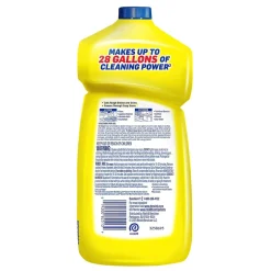 Lysol Power Clean Concentrated Multi-Surface Cleaner, Sparkling Lemon & Sunflower Essence Scent, 28 oz, 9/Carton (19200-82513CT)