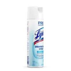 Lysol Professional Cleaner Disinfectant Spray, Crisp Linen Scent, 19 Oz., 12/Carton (36241-74828)