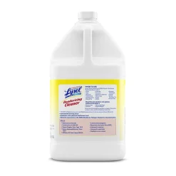 Lysol Professional Disinfecting Deodorizing Cleaner, Lemon, 128 oz., 4/Carton (3624176334CT)