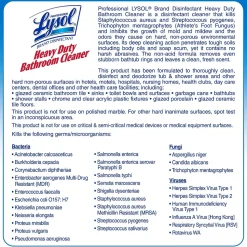 Lysol Professional Heavy Duty Bathroom Cleaner, Concentrate, Fresh Lime Scent, 1 gal. (3624194201)