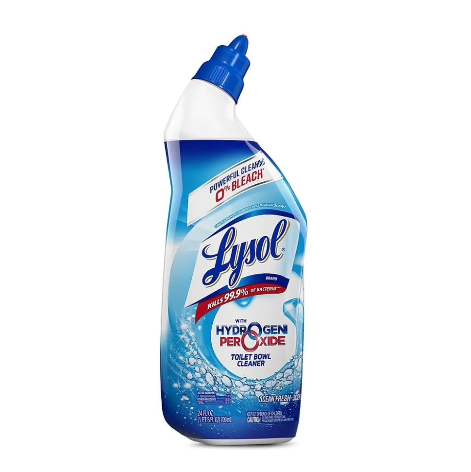 Lysol Toilet Bowl Cleaner, Ocean Fresh, 24 oz., 9/Carton (19200-98011)