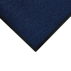 M + A Matting Brush Hog Commercial Wiper/Scraper Floor Mat, 5.75' x 7.92', Navy (395268100)