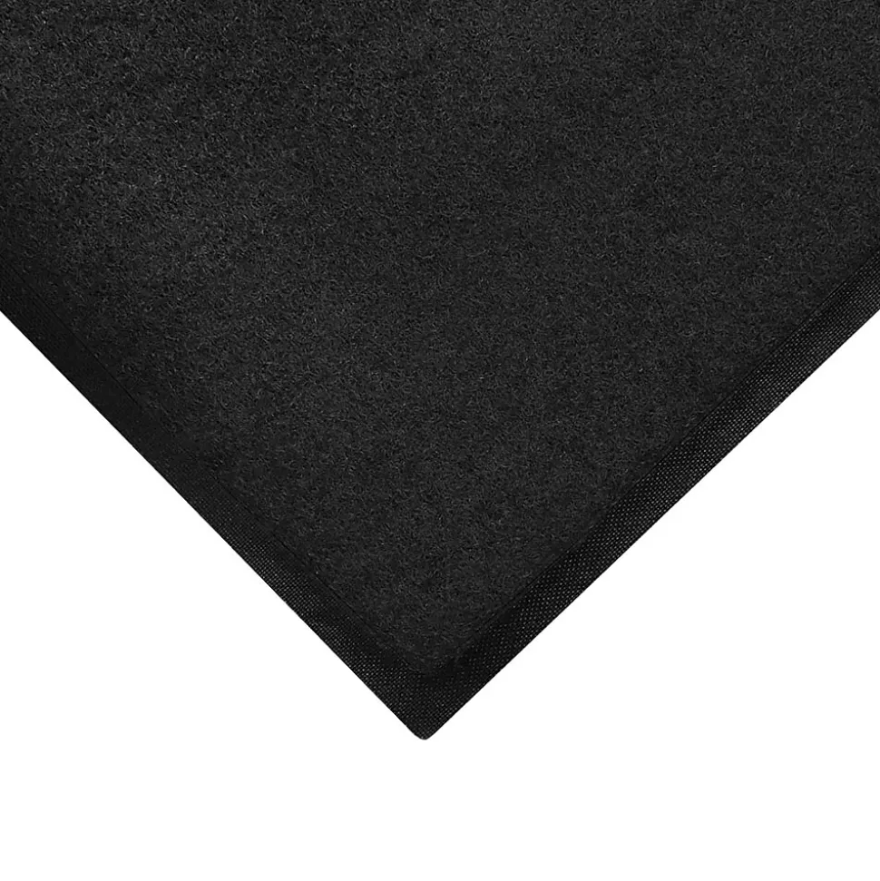 M + A Matting Brush Hog Commercial Outdoor Scraper Floor Mat, 2.82' x 4.92', Charcoal (395135100)