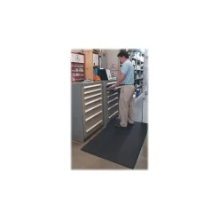M + A Matting Cushion Max Anti-Fatigue Commercial Floor Mat, 2' x 3', Charcoal (414000023)