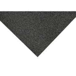 M + A Matting Frontier Commercial Scraper Entrance Floor Mat, 2.92' x 1.92', Dark Grey (437123009)