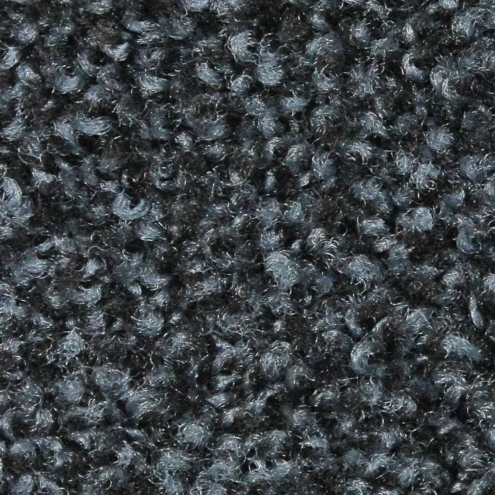 M + A Matting Plush Commercial Wiper Entrance Floor Mat, 5.75' x 3.75', Slate Grey (1806546190)