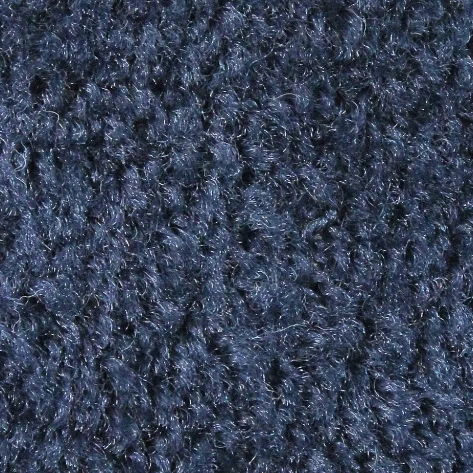 M + A Matting Plush Commercial Wiper Floor Mat, 5.75' x 3.75', Deeper Navy (1805146590)