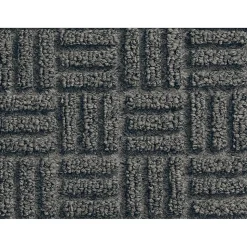 M + A Matting WaterHog Masterpiece Select Commercial Wiper/Scraper Entrance Floor Mat, 19.4' x 5.83', Pewter (26533620070)