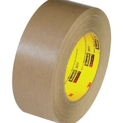3M 2517 Flatback Tape, 6.5 Mil, 2" x 60 yds., Kraft, 12/Case (T947251712PK)