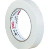 3M 2600 Masking Tape, 4.4 Mil, 1" x 60 yds., White, 36/Case (T935260)
