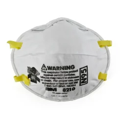 3M 8210 N95 Disposable Particulate Respirator, 20/Pack (8210)