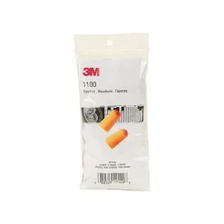 3M 1100 Uncorded Earplugs, Orange, 200/Box (1100)
