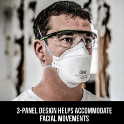 3M Aura N95 Particulate Respirator, White, 20/Pack (9205P-20-DC)