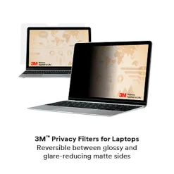3M™ Black Privacy Filter for HP® EliteBook 840 G1/G2 Touch (16:9) with COMPLY Attachment System (PFNHP001)