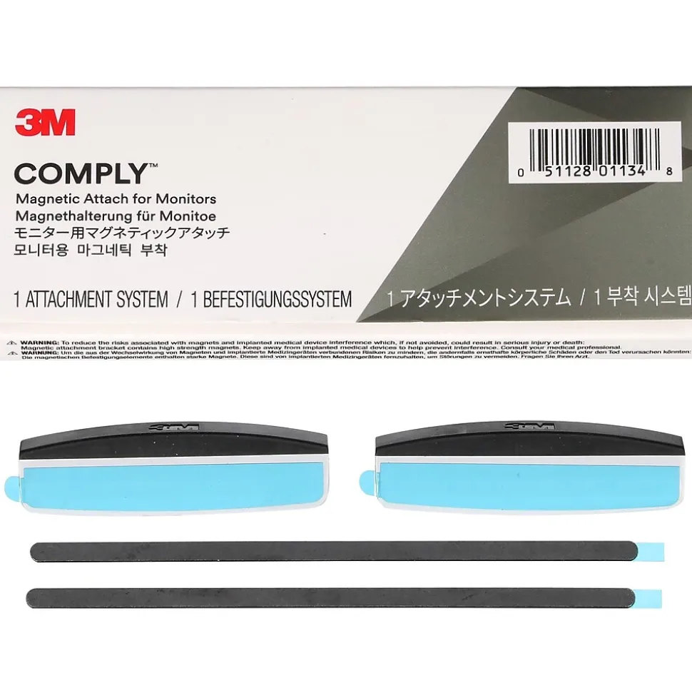 3M COMPLY Magnetic Attach for Monitors Kit (COMPLYMG)