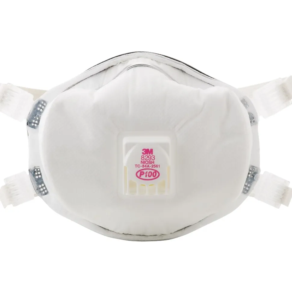 3M™ Disposable Particulate Respirator,8293, P100, Non-Oil Particulates