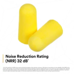 3M E-A-R TaperFit 2 Uncorded Earplugs, 200 Pairs/Box (312-1219)