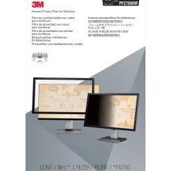 3M™ Framed Privacy Filter for 27" Widescreen Monitor (16:9) (PF270W9F)