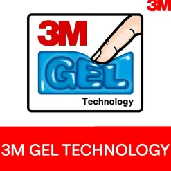 3M Gel Non-Skid Wrist Rest for Keyboards, Black (WR309LE)
