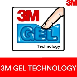 3M Gel Wrist Rest for Keyboards, Black, Soothing Gel Technology for Comfort and Support (WR85B)