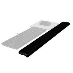 3Mâ„¢ Gel Wrist Rest for Standing Desks, Non-Slip Back, Black (WR200B)