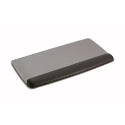 3M Gel Wrist Rest with Platform for Keyboard, Non-Skid Base, Gray (WR420LE)