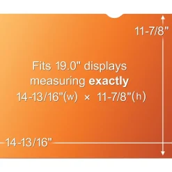 3M™ Gold Privacy Filter for 19.01" Widescreen Monitor (5:4)