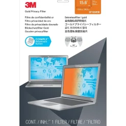 3M™ Gold Privacy Filter for 15.6" Widescreen Laptop (16:9) with COMPLY Attachment System (GF156W9B)