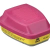 3M™ Half and Full Facepiece Cartridges & Filters, P100, Organic Vapors, Acid Gases, 2/PK