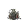3M Half Facepiece Reusable Respirator 6200, Medium, Gray (6200)